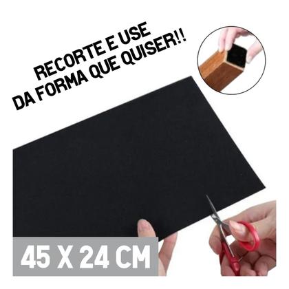 Imagem de Feltro Colante Para Pés Móveis Adesivo Retangular Recorta e Cola  MALUZI