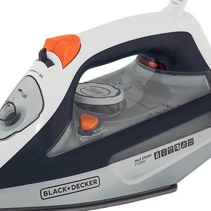 Imagem de Ferro A Passar A Vapor Black+ Decker Max Steam Fx3100 - 220V