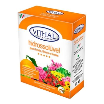 Imagem de Fertilizante Hidrossolúvel Horta Flores Frutas Vithal 400g