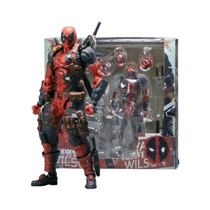 Imagem de Figura de Ação Deadpool 2.0 Cinza - Articulada - Brinquedo para Crianças