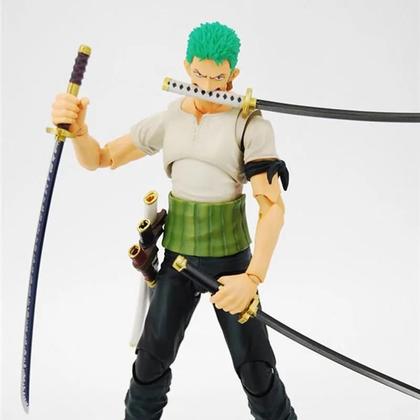 Imagem de Figura de Ação Roronoa Zoro One Piece - 18cm - Articulada