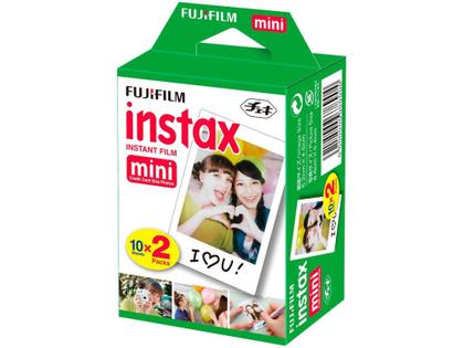 Imagem de Filme Instantâneo Fujifilm Instax Mini - Branco 20 Poses