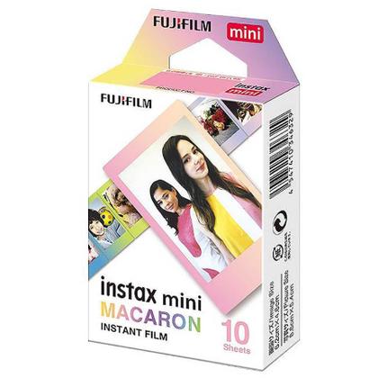 Imagem de Filme instantâneo Fujifilm instax mini Macaron com bordas coloridas em tons pastéis (10 fotos)