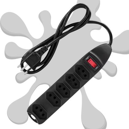 Imagem de Filtro Linha 5 Tomadas Extensão Régua Elétricas