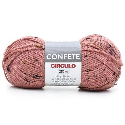 Imagem de Fio Confete Círculo 100g