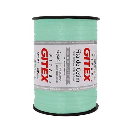 Imagem de Fita de Cetim  n00 - 4mm - 100 metros Face SimplesDecorativa Artesanato Cores