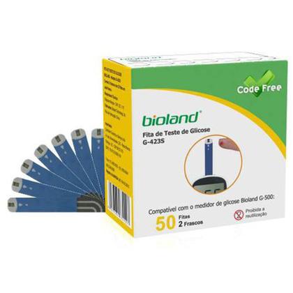 Imagem de Fita para Glicosímetro ( frasco c/ 50 fitas ) - Bioland