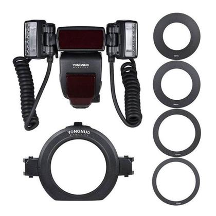 Imagem de Flash Yongnuo Macro YN-24EX TTL  para Câmeras Canon