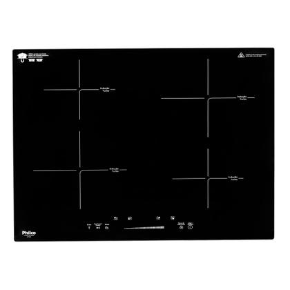 Imagem de Fogão Cooktop De Indução Philco 4 Bocas Preto 220v