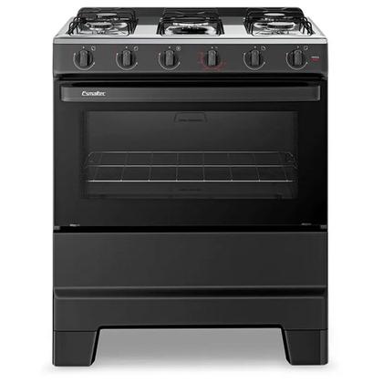 Imagem de Fogão Esmaltec Ideal Pop 5 Bocas Manual Mesa Aço Inox