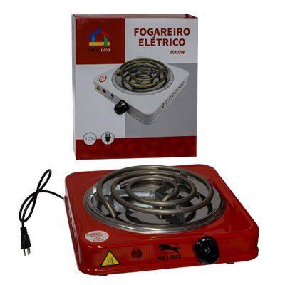 Imagem de Fogareiro Elétrico Portátil Uma Boca Cooktop 127v 1000w