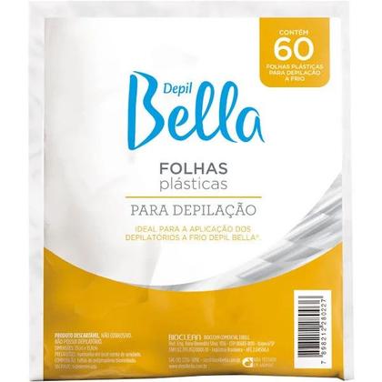 Imagem de Folhas Plásticas para Depilação Bellas C/60