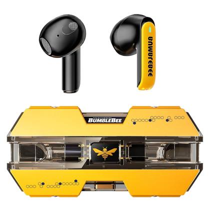 Imagem de Fone de Ouvido Bluetooth Gamer Transformers Bumblebee Metal