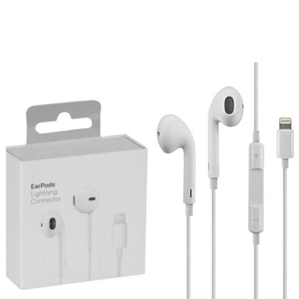 Imagem de Fone de Ouvido com Fio Lightning Compatível com iPhone 7 8 X XS SR 11 12 13 14 Pro Max