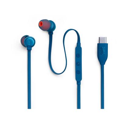 Imagem de Fone De Ouvido Jbl C/ Fio 310c Driver 9mm Usb-c Azul