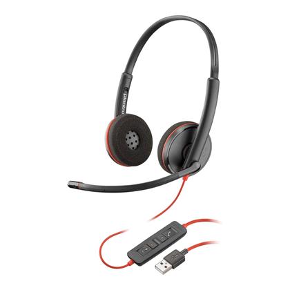 Imagem de Fone de ouvido Plantronics Blackwire C3220 USB com controle em linha
