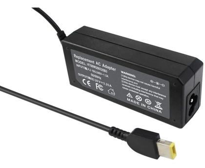 Imagem de Fonte Carregador Plug Retangular Lenovo T460 Aplicável