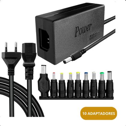 Imagem de Fonte Carregador Universal 120w 8 Pinos Para Notebook