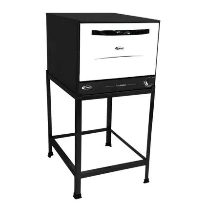 Imagem de Forno a Gás Clarice Semi Industrial Topmaxx 107L - Preto/Branco