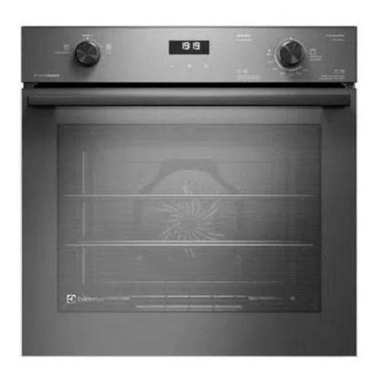 Imagem de Forno A Gás De Embutir Electrolux 80L Cinza Experience Com Foodsensor Oe8Gf 220V 50807Uba285 Inox