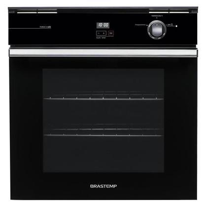 Imagem de Forno de embutir a gás Brastemp 78 litros Preto com grill e timer touch - BOA84AE