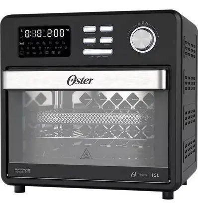 Imagem de Forno Elétrico Oster Multifunções 10 em 1 OFOR160 127v Preto