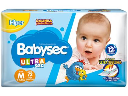 Imagem de Fralda Babysec Ultrasec Galinha Pintadinha Tam. M