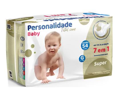 Imagem de Fralda Descartável Infantil Personalidade Baby Total Care G