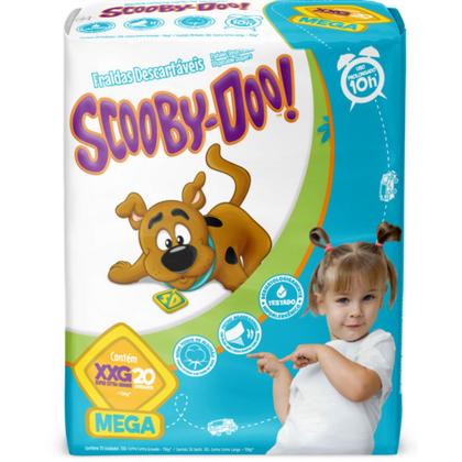 Imagem de Fralda Descartável Scooby Doo Mega Todos os Tamanhos