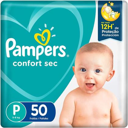 Imagem de Fralda Pampers Confortsec Mega P 50 unidades