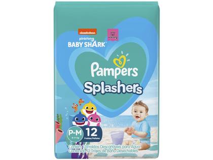 Imagem de Fralda Pampers Splashers P/M 12 Unidades