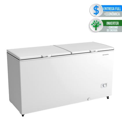 Imagem de Freezer Horizontal 543 Litros MetalFrio Chest Dupla Ação Branco Bivolt - DA550IFT00