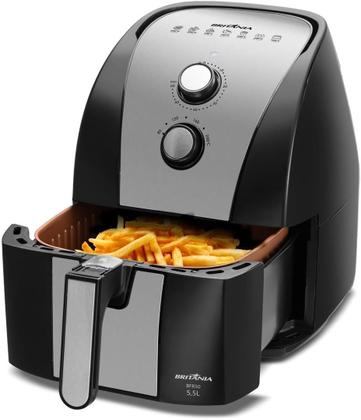 Imagem de Fritadeira Air Fryer Britânia 5,5L 1500W Gold BFR51 110V