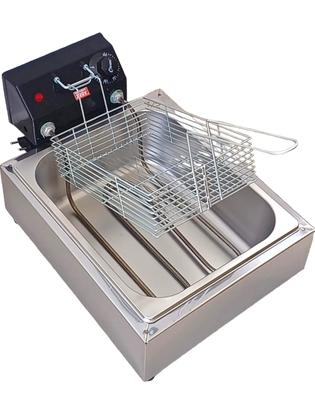 Imagem de Fritadeira Elétrica Profissional 5 litros 1 cuba 10cm Profundidade