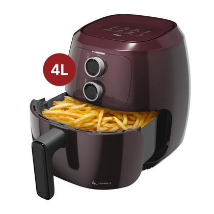 Imagem de Fritadeira Elétrica Sem Óleo WAP Air Fryer 4L 1500W Vemelha 220V