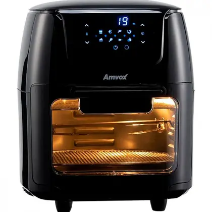 Imagem de Fritadeira Sem Óleo Air Fryer Oven 12L Amvox Preto 1700W 110V