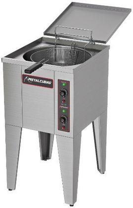 Imagem de Fritador Água Óleo 1 Cuba Metalcubas Fao1cr Elétrico
