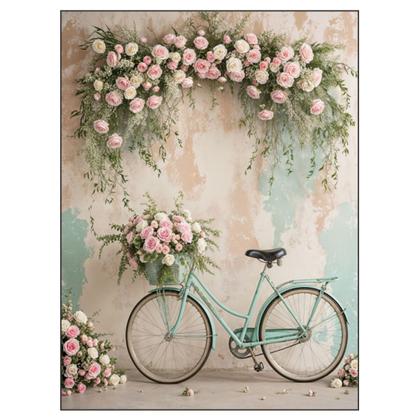 Imagem de Fundo Fotográfico Dia das Mães Cenário Tecido 1,50 x 2,20m