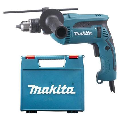 Imagem de Furadeira Industrial 1/2 POL de Impacto 760W HP1640K com Maleta MAKITA