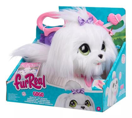 Imagem de Furreal Interactive Plush Puppy Gogo, Cor branca