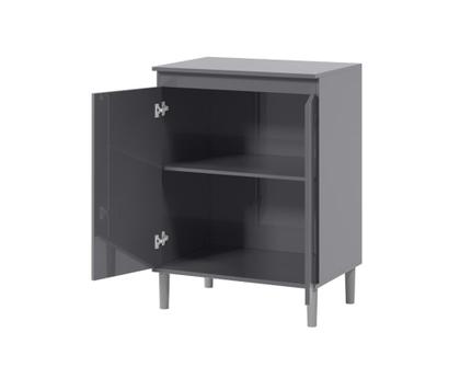 Imagem de Gabinete Armario Armarinho Cozinha Lavanderia Multiuso Cinza - EJ