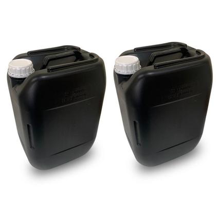 Imagem de Galao Preto Com Base Antiderrapante - 2 Pçs