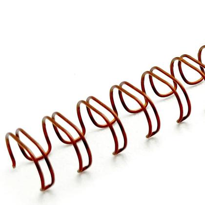 Imagem de Garra Duplo Anel A4 Wire-o 3X1 diam 5/16 Bronze