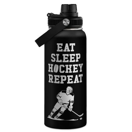 Imagem de Garrafa de água SANDJEST Ice Hockey Ice Hockey Isolada Inox 946mL
