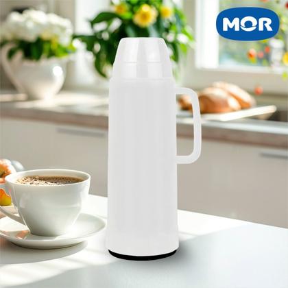 Imagem de Garrafa térmica 1 Litro café chá Mor 24 Horas Quente Garantido Diversas Cores