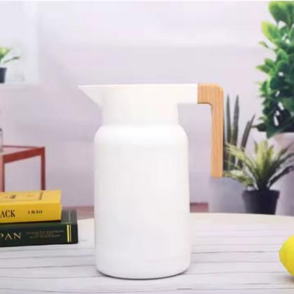 Imagem de Garrafa Térmica Café Chá Agua Com Botão Jarra 1 Litro