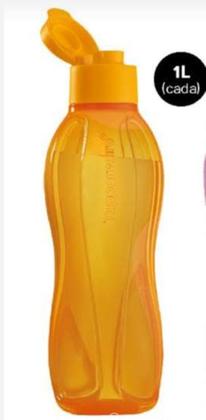 Imagem de Garrafa Tupperware Eco Tupper Plus 1 litro Laranja