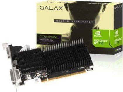 Imagem de Geforce Galax GT Mainstream Nvidia 71GPF4HI00GX GT 710 2GB DDR3 64BIT 1000MHZ DVI HDMI VGA