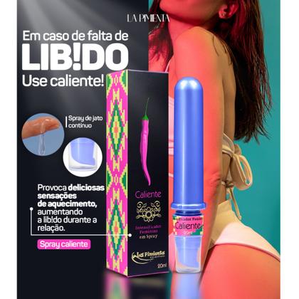 Imagem de Gel excitante feminino para libido com sensação hot caliente - la pimienta