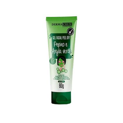Imagem de Gel Facial Peel Off Pepino e Argila Verde 60g Dermachem